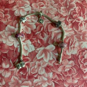 Pandora charm bracelet (authentic)